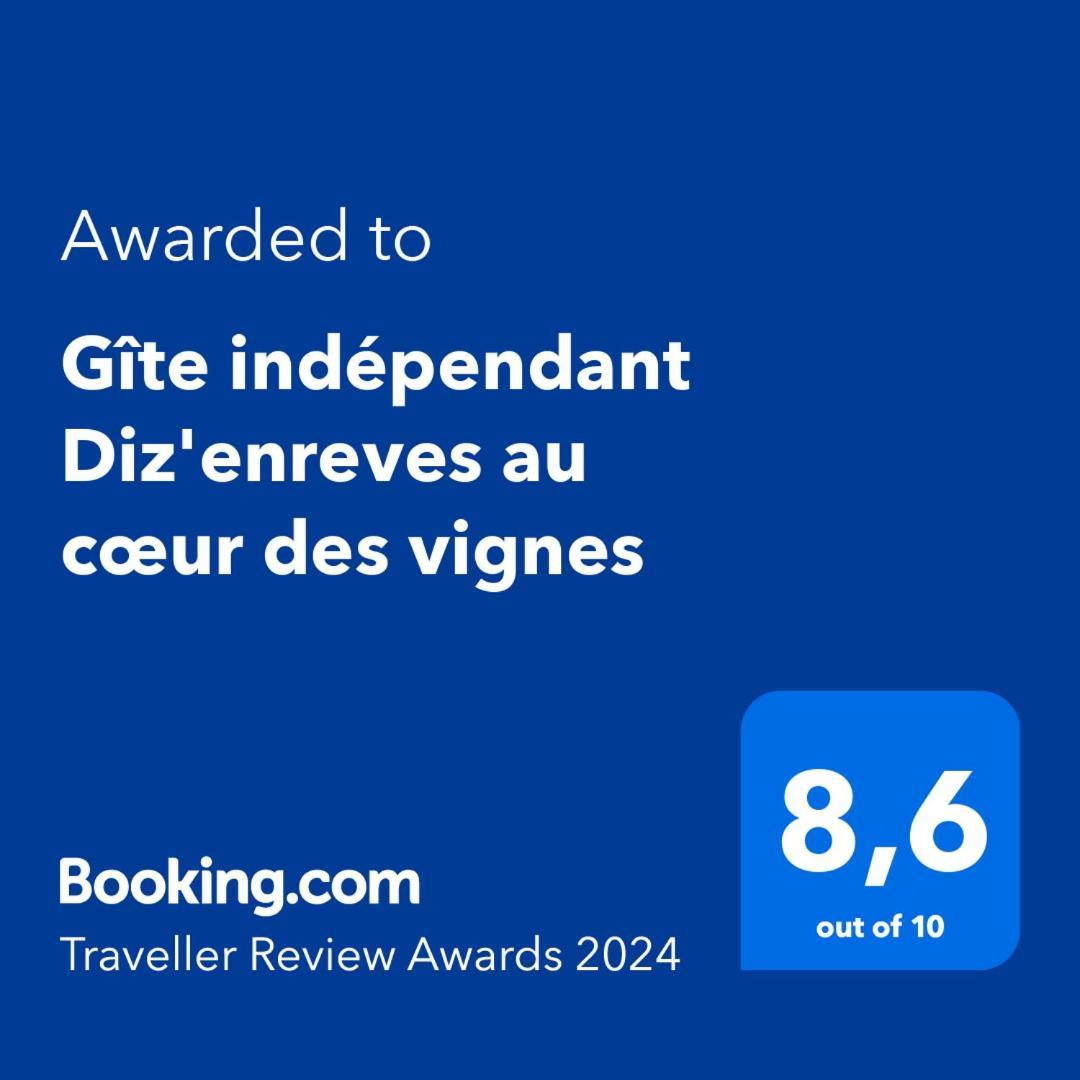 Gîte indépendant Diz'enreves au cœur des vignes Dizy Extérieur photo
